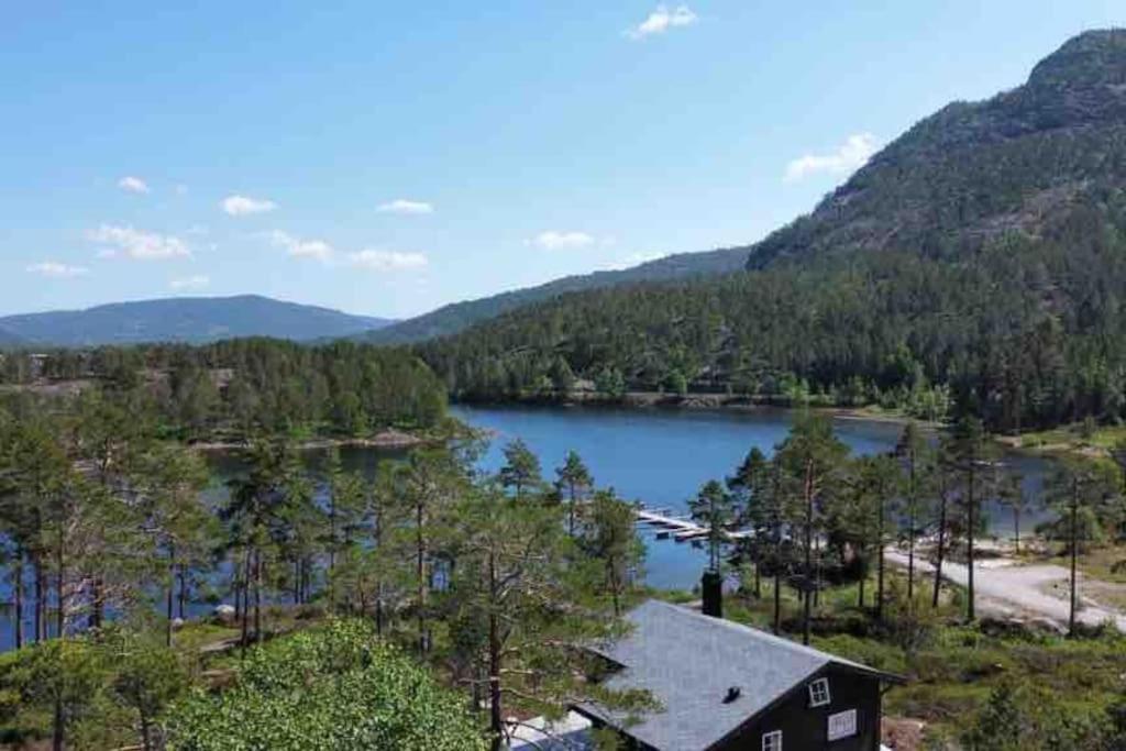 Cosy Cabin Between Lake And Mountain Treungen Dış mekan fotoğraf